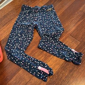 Matilda Jane navy confetti leggings. Size 12 NWOT $15
